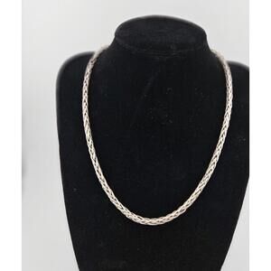 17in Wheat Spiga 4.1mm Chain Necklace